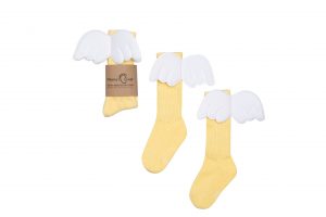 Podkolanówki Mama's Feet Aniołek Kanarkowy