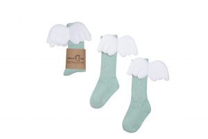 Podkolanówki Mama's Feet Aniołek Miętowy