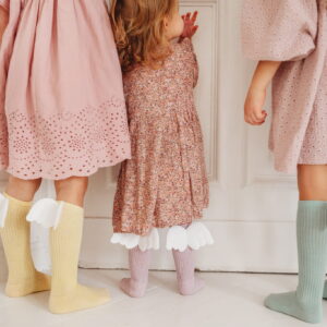 Podkolanówki Mama's Feet Aniołek Kanarkowy