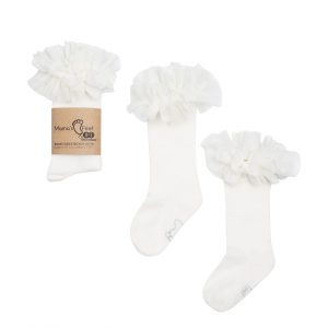 Podkolanówki Mama’s Feet Tutu Ecru