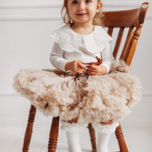 Podkolanówki Mama's Feet Tutu Ecru