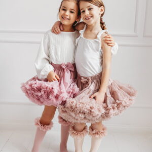Podkolanówki Mama's Feet Tutu Brudny Róż