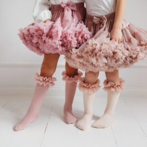 Podkolanówki Mama's Feet Tutu Wenecki Róż