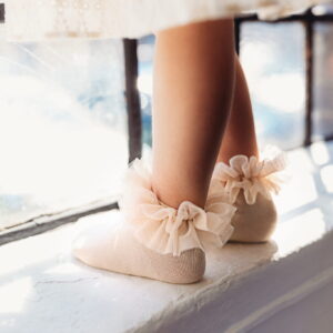 Skarpetki Mama's Feet Tutu Beżowe