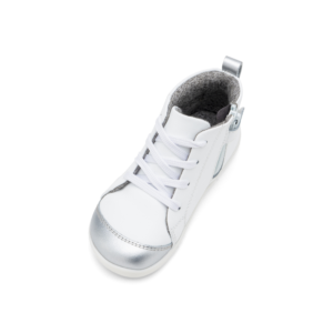 Buty dziecięce Bobux Alley-Oop White + Silver + Rainbow 731511
