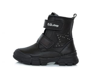 Buty zimowe D.D.step W056-711M Black wodoodporne