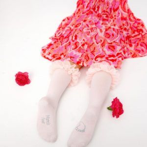 Podkolanówki Mama’s Feet Tutu Pudrowy Róż