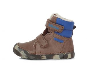 Buty zimowe D.D.step W068-363AL Chocolate wodoodporne