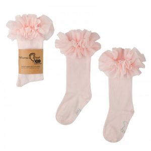 Podkolanówki Mama’s Feet Tutu Pudrowy Róż