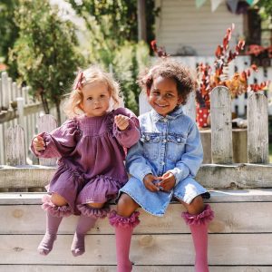 Podkolanówki Mama’s Feet Tutu Brudny wrzos