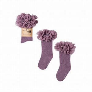 Podkolanówki Mama’s Feet Tutu Brudny wrzos