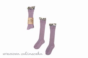 Podkolanówki Mama's Feet Zaczarowany ogród Wrzosowa Calineczka