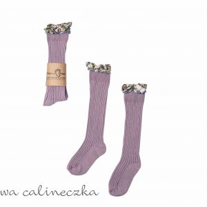 Podkolanówki Mama’s Feet Zaczarowany ogród Wrzosowa Calineczka