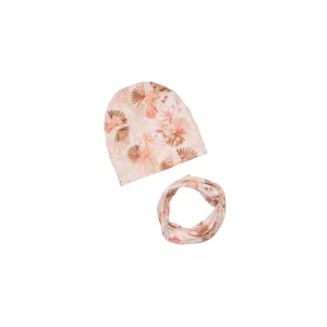 Czapka z kominem UL&KA white harmony