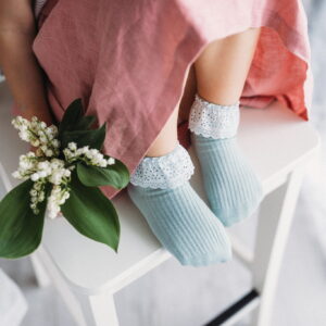 Skarpetki Mama's Feet Vintage love Mięta