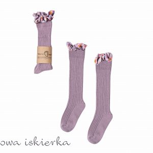 Podkolanówki Mama’s Feet Zaczarowany ogród Wrzosowa Iskierka