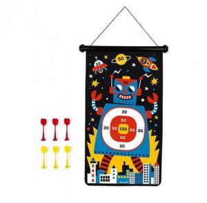 Janod Magnetyczna Gra w Rzutki Roboty 4+