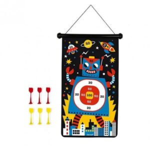 Janod Magnetyczna Gra w Rzutki Roboty 4+