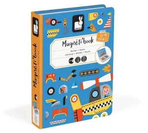 Magnetyczna układanka Pojazdy Magnetibook, Janod