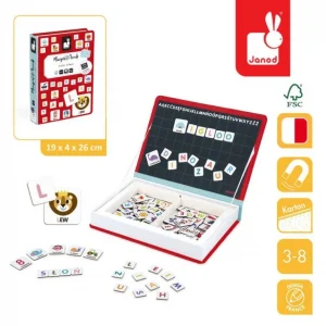 Magnetyczna układanka Polski Alfabet Magnetibook, Janod