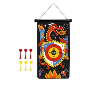 Janod Magnetyczna Gra w Rzutki Smoki 4+