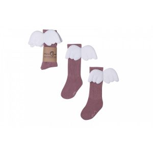 Podkolanówki Mama’s Feet Aniołek Wrzosowy