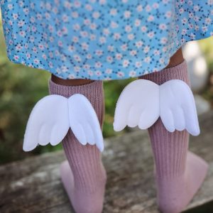 Podkolanówki Mama’s Feet Aniołek Wrzosowy