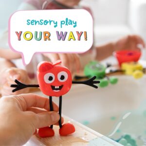 Glo Pals Postać do kąpieli Sammy zestaw z 2 kostkami sensorycznymi 3+