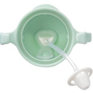 B.box Bidon ze słomką 240 ml Pistachio