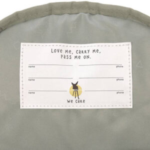 Lassig Plecak mini Happy Prints oliwkowy