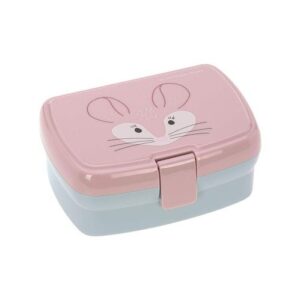 Lassig Zestaw na lunch Lunchbox + Tritanowa butelka - bidon 460 ml About Friends Szynszyla
