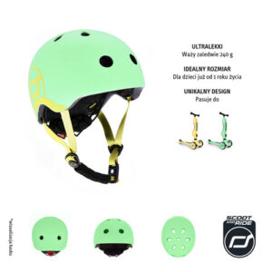 Scoot and Ride Kask XXS-S Kiwi