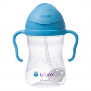 B.box Bidon ze słomką 240 ml Borówkowy