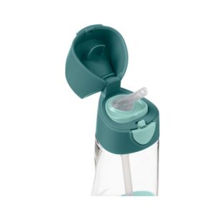 B.box Bidon tritanowy ze słomką 450ml Emerald Forest