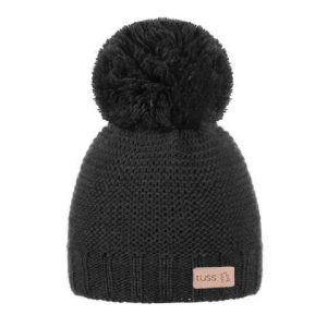 Tuss Komplet zimowy czapka z kominem Czarny