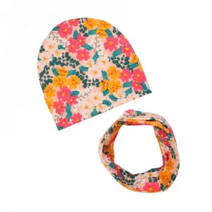 Komplet Czapka z kominem UL&KA fiore amore