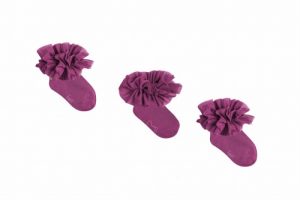Skarpetki Mama's Feet Tutu Wrzosowy Róż