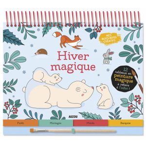 Auzou Kolorowanka wodna Magiczna zima