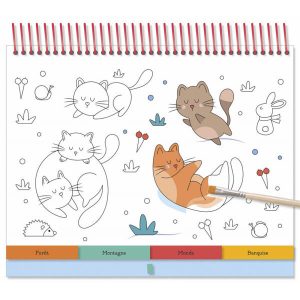 Auzou Kolorowanka wodna Magiczna zima