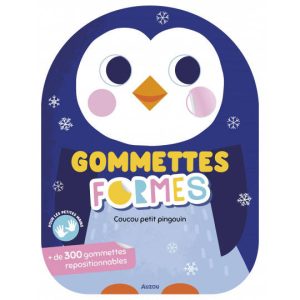 Auzou Moje pierwsze naklejki kształty Pingwinek