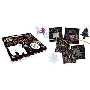 Auzou Wydrapywanka Magiczna zima