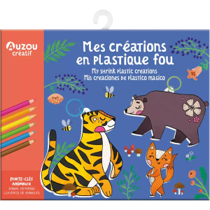 Auzou Zestaw DIY Zwierzątka breloczki termokurczliwe