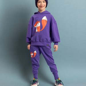 KukuKid Czapka Merino Fioletowa