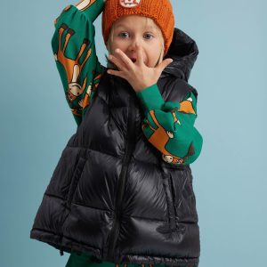 KukuKid Czapka Merino Pomarańczowa