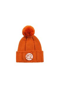 KukuKid Czapka Merino Pomarańczowa