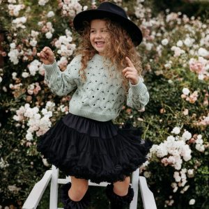 Podkolanówki Mama’s Feet Tutu Czarne