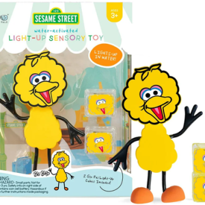 Glo Pals, Postać do kąpieli Wielki Ptak – zestaw z dwiema kostkami sensorycznymi świecącymi w wodzie