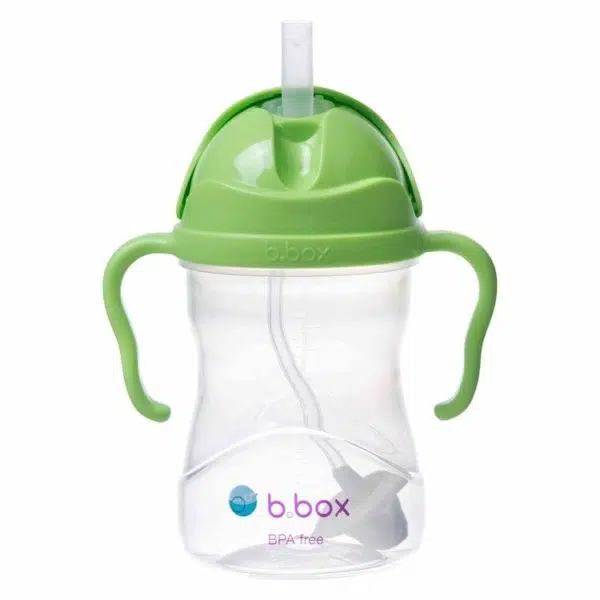 B.box Bidon ze słomką 240 ml Jabłko