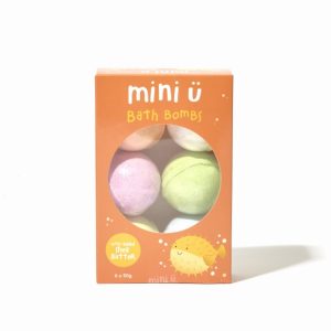 MINI U Zestaw 6 musujących kul do kąpieli