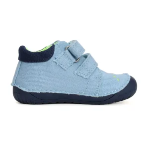 Półbuty dziewczęce D.D.step C070-41709A Barefoot Niebieskie